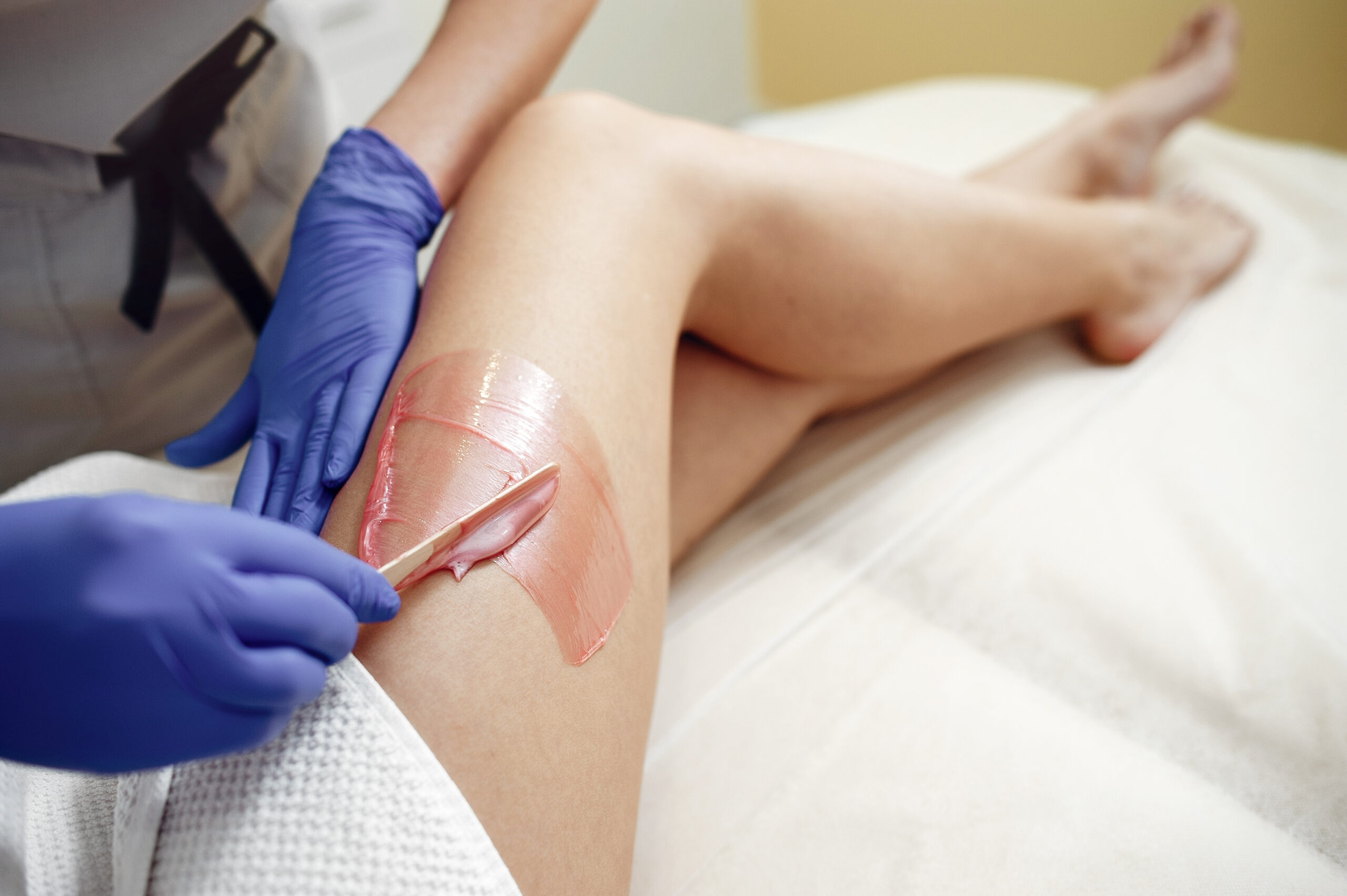 Professional Leg Waxing Treatment